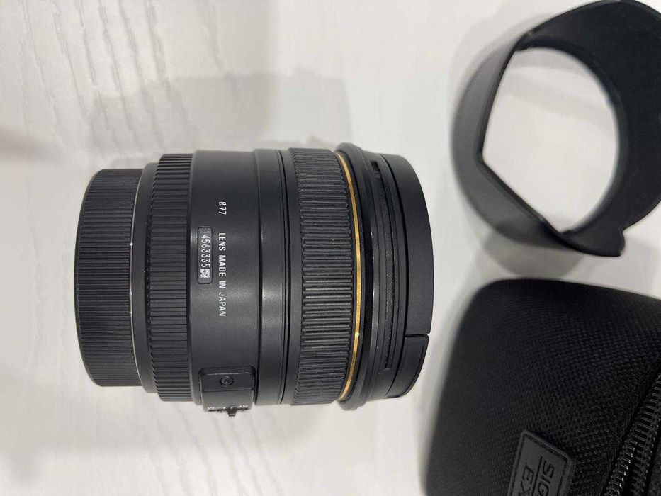 Объектив EX SIGMA 50 mm.