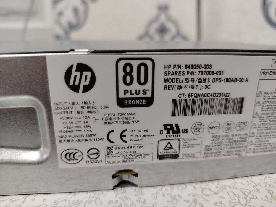 psu 80+ bronze sotiladii