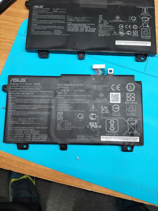 Baterie laptop provin din laptopuri desmmebrate în stare de funcționar