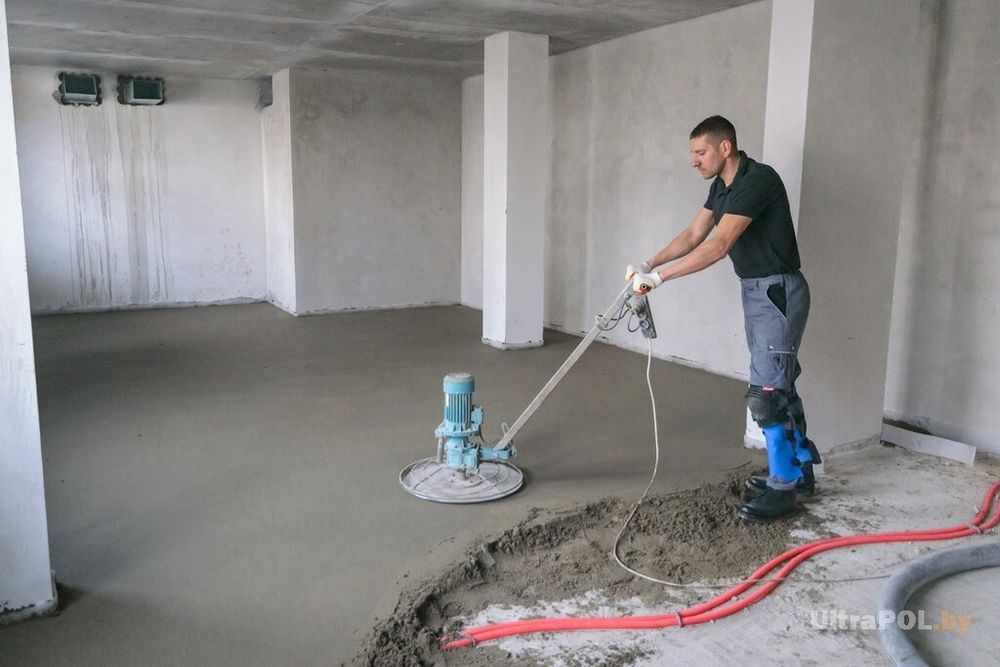 Стяжка пола   сухой