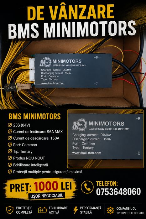 De vanzare Bms minimotors