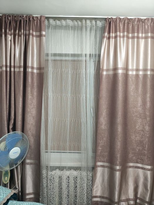Срочно продам шторы и тюль