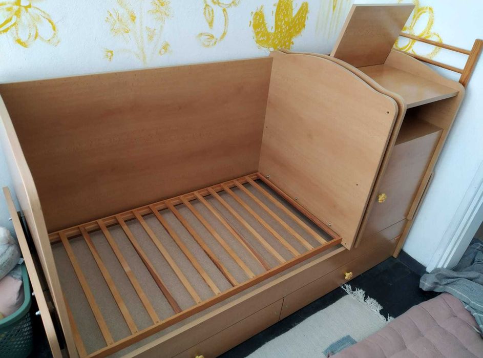 Легло 3 в 1 (от бебе до дете 1.5м)