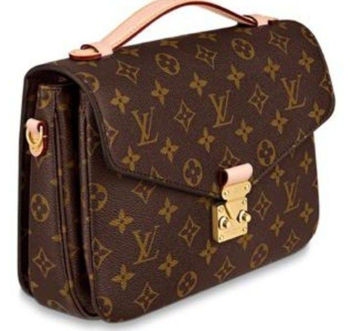 Geanta+portofel, model Pochette Metis(piele naturala)25cm L,cutie,card