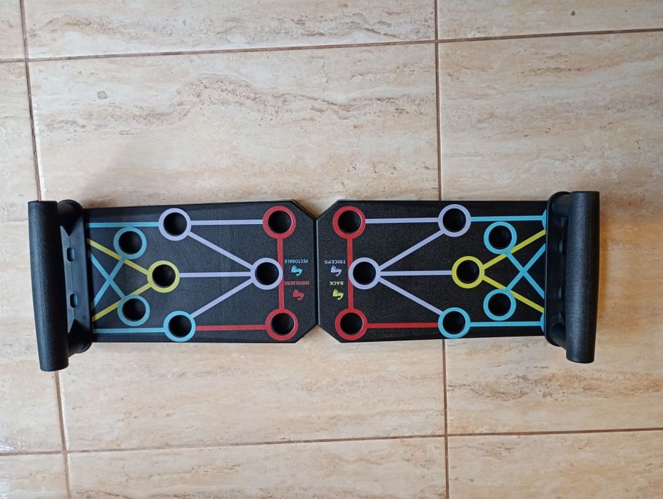 Placa pentru flotări și 2 benzi elastice