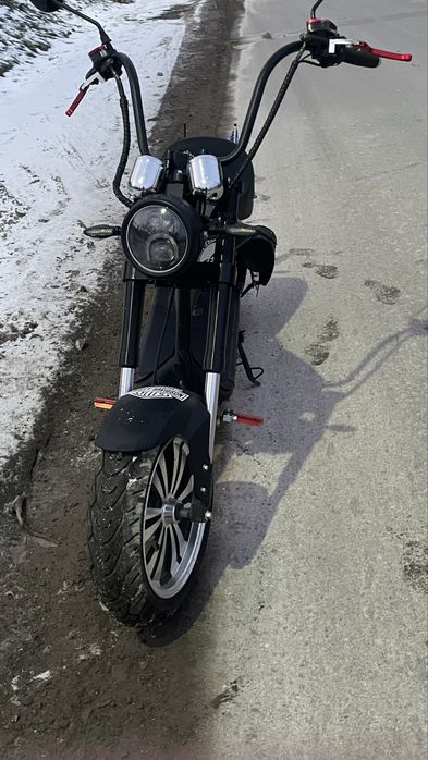 Scuter electric chopper (stil Harley) 3000W,60v,2baterii(30Ah+100Ah)