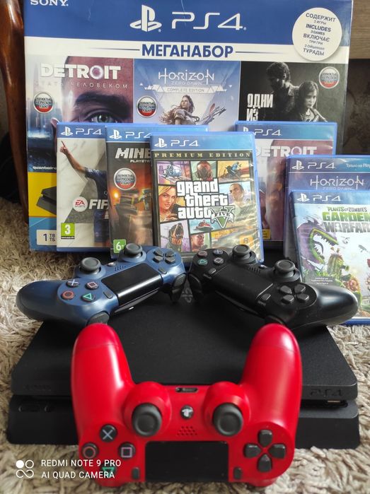 Продам пс4 slim 1TB