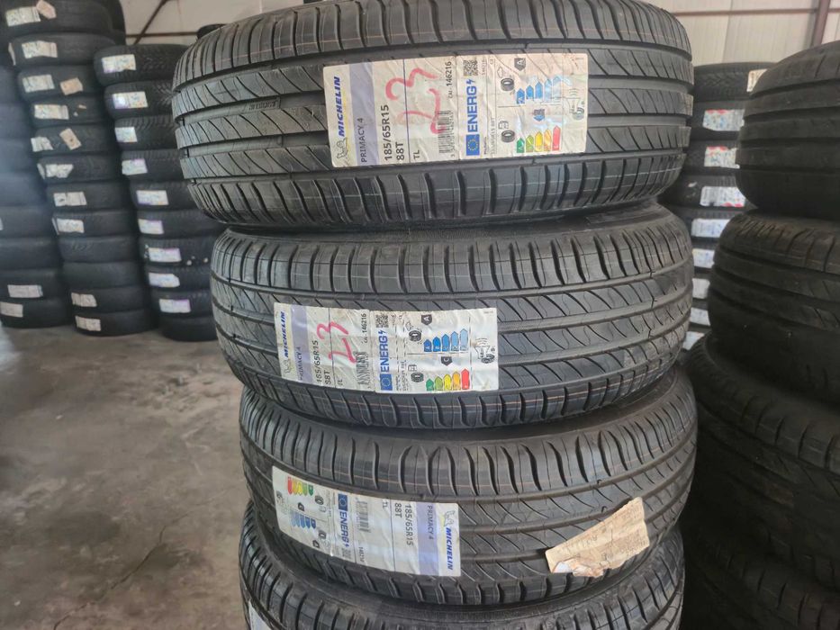 100 Anvelope de VARA - 185/65/15 - Michelin Primacy 4 - NOU - DOT 2023 ! SUPER PRET !!