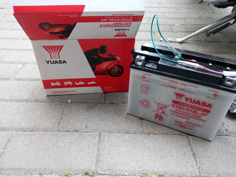 Акомулатор за мотоциклет
