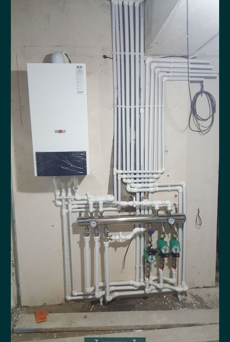 Ремонт двухконтурный котел аристонов монтажа  отоплен звонить с 8:00