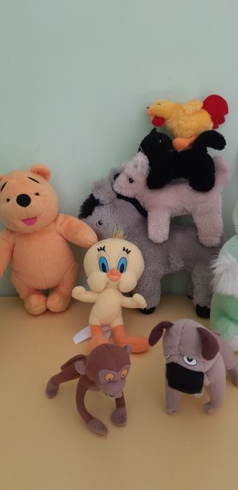 Плюшени играчки различни размери