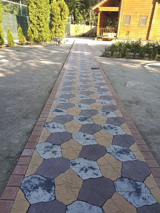 Укладка брусчатки