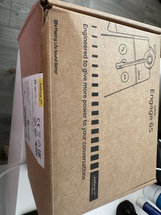 Vând căști wireless profesionale Jabra Engage 65 SE Convertible – NOI