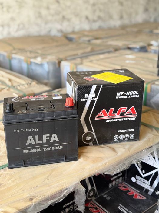 Аккумулятор Akumlyator Alfa 50/60/75/100 orginal Korea garantiya 1yil