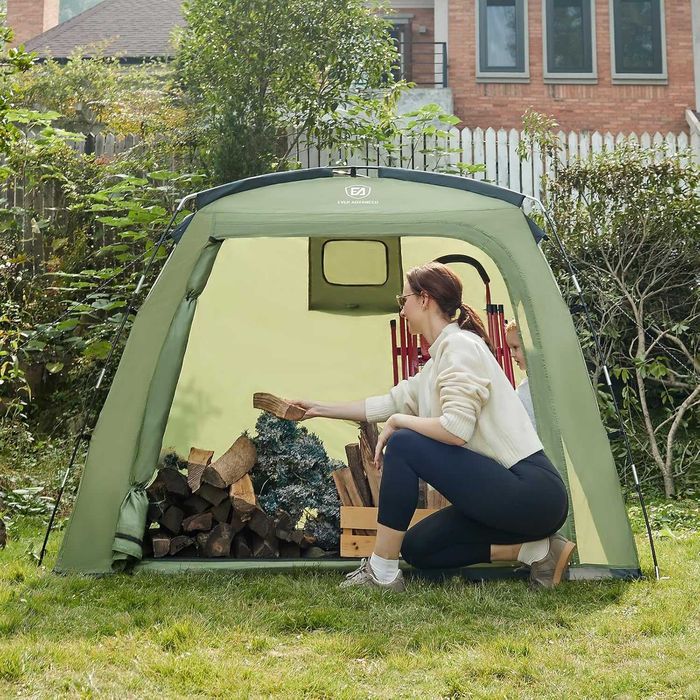 Cort pentru depozitare biciclete EVER ADVANCED, 200x120x165 cm