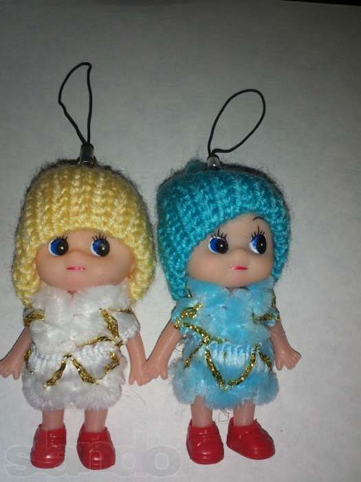 Брелки куколок (брелоки)