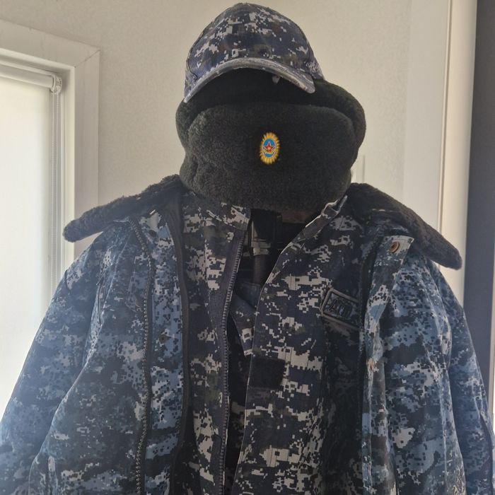 Форма камуфляж синий пиксель