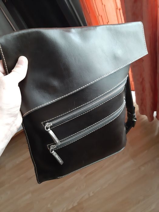 Geanta piele unisex Mihai Albu