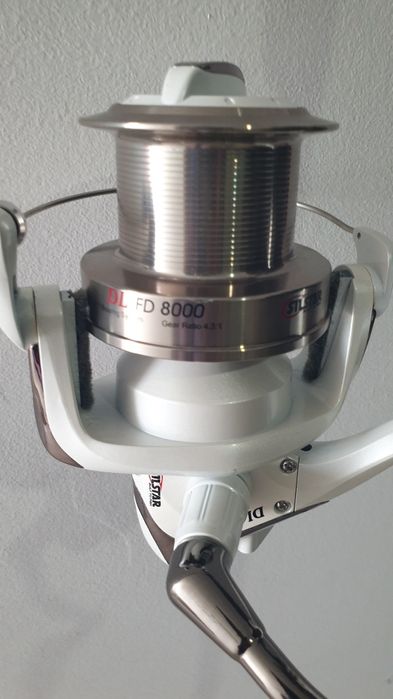 Лукс въдица -телескоп,карбон 3.50м 100гр+макара Silstar 8000 шаран