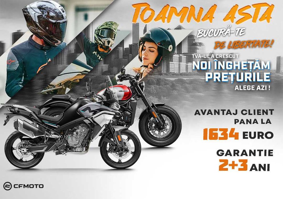 Motociclete CFMOTO (Kawasaki,KTM,Husqvarna)