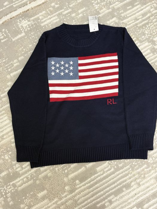 Свитер с флагом США Размер M