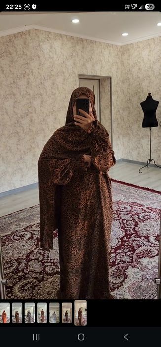 Намазник. Абая. Платье для умры