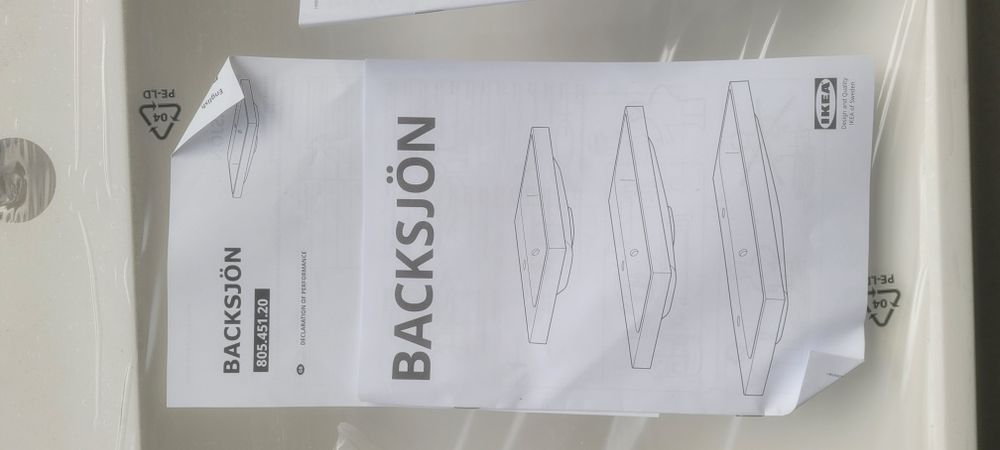 Ikea мивка 80 см backsjon