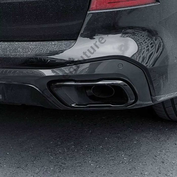 Tipsuri Rame Ornamente Tobe Evacuare Negre X5 G05 X6 G06 X7 G07