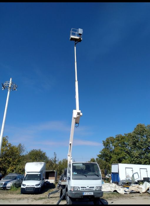 Услуги с автовишка. Цена 40-50 лв /час, макс.350 лв/ден