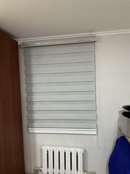 Рулоные шторы жалюзи день ночь дуэт