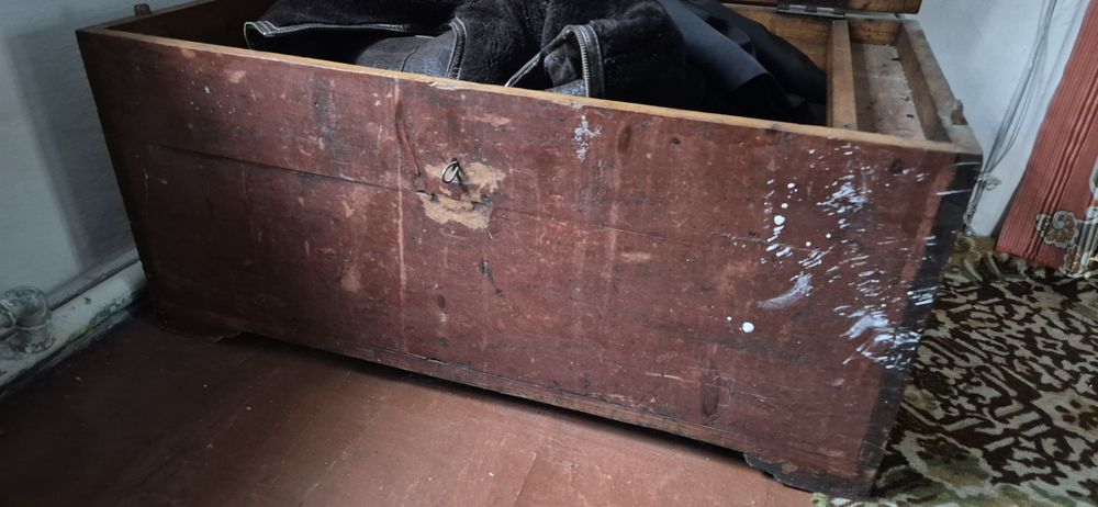 Сундук деревяный старинный