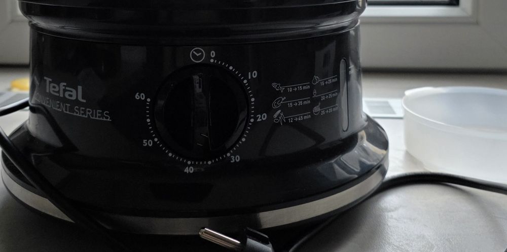 Aparat de gatit cu aburi Tefal VC1401, 900W, Timer, oprire automata, d