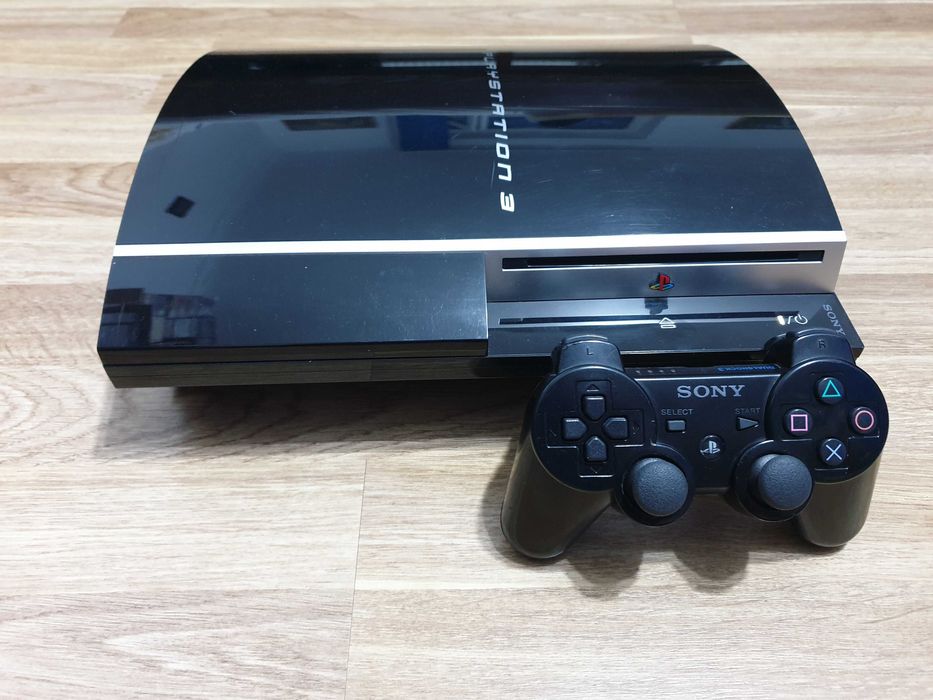 PS3 modat CFW 320 GB + 40 jocuri (GTA V, Red Dead, God of War, NFS)