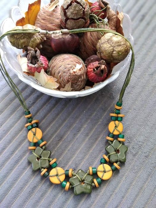 Бижута от керамика, ръчна изработка