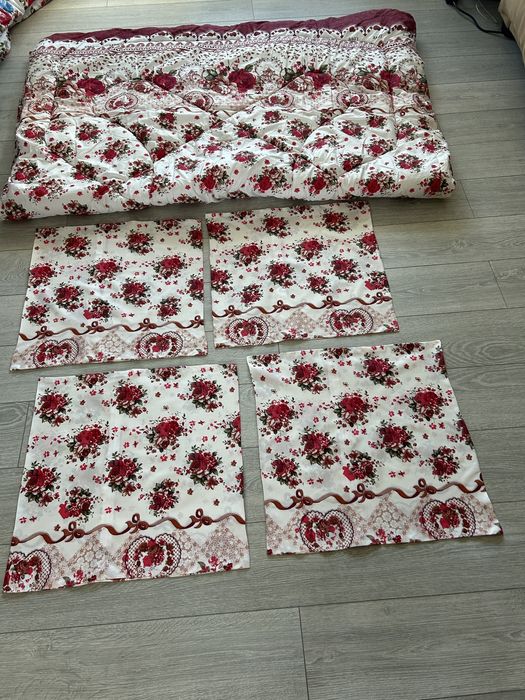 Plapuma vara-toamna 160/220, 4 fețe perna