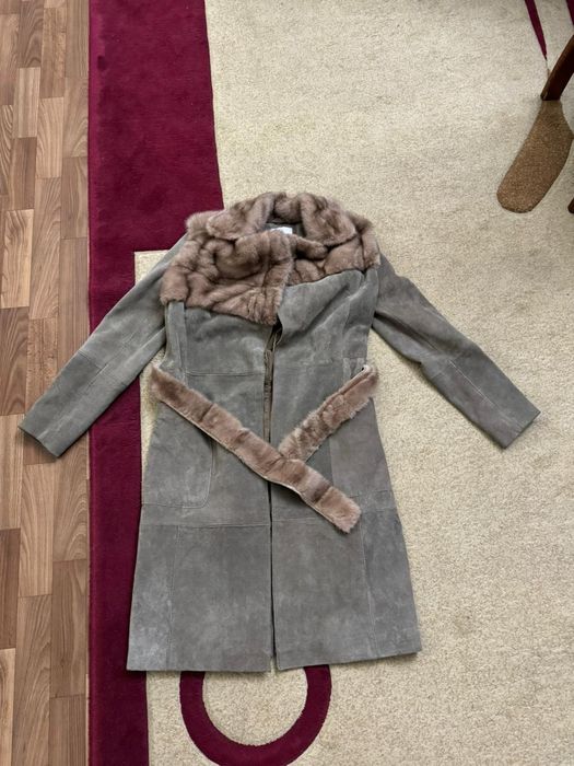 Дублёнка зимняя тёплая