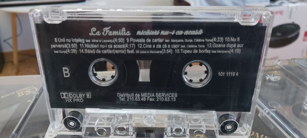 Caseta audio La Familia.