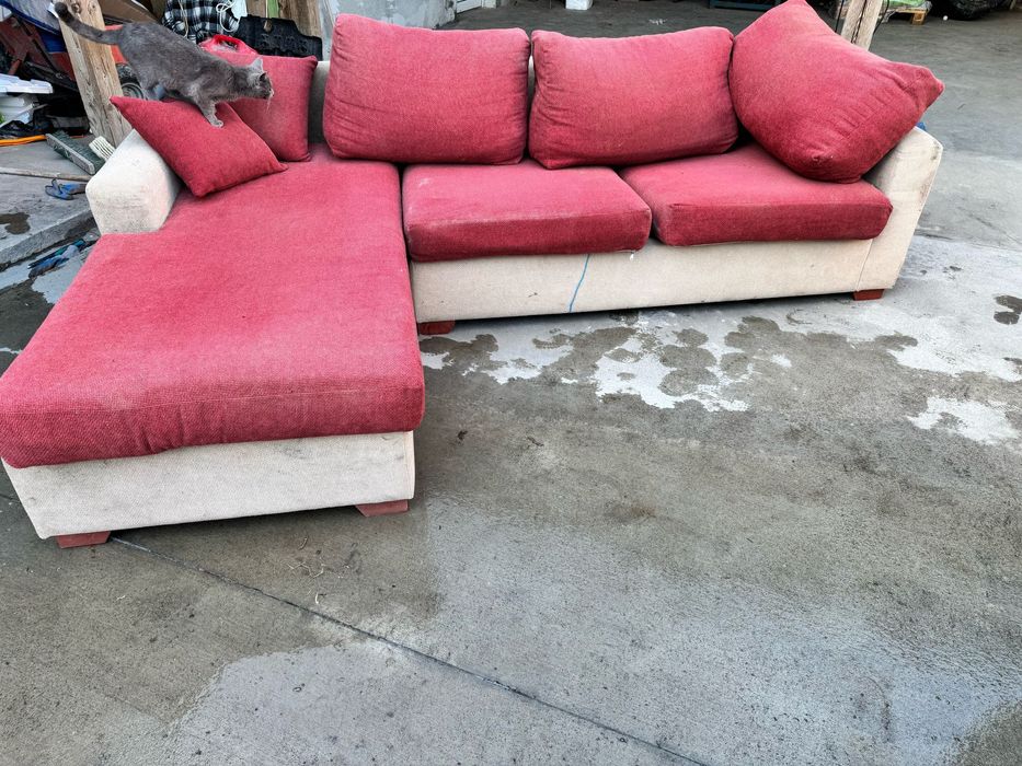 Двоен разтегаем диван