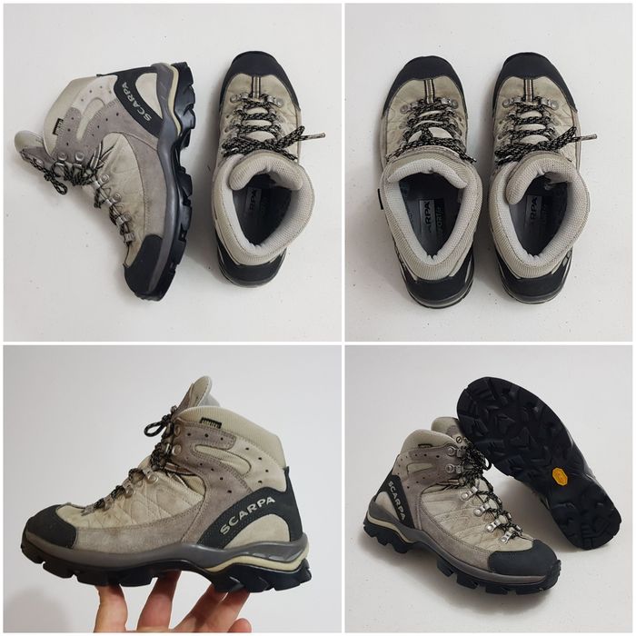 Bocanci, Scarpa Kailash GTX piele, ghete Gore Tex VIBRAM nr. 38 1/2 EU