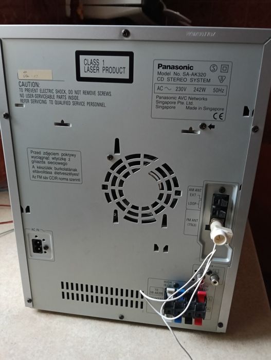 Combina audio Panasonic