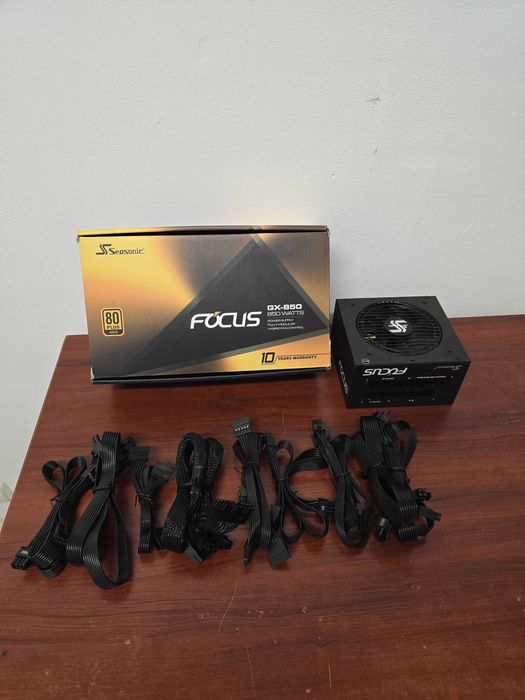 Sursă Seasonic Focus GX-850, 850W, 80+ Gold, Full Modulară