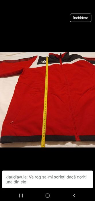 Bluza trening Adidas original L