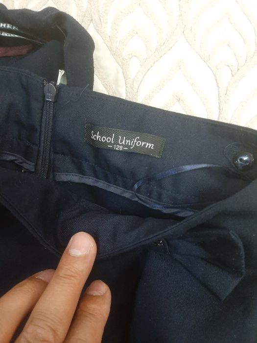 Школьные штаны и юбка для девочек