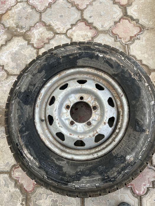 Запаска диск шина на уаз