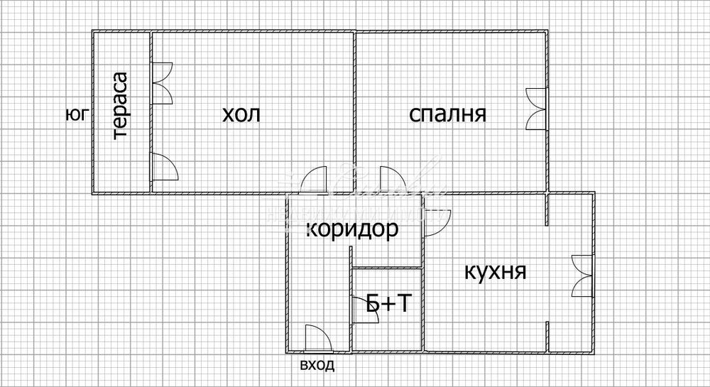 Двустаен апартамент на предпочитан ВТОРИ етаж - кв. Боян Българанов 1