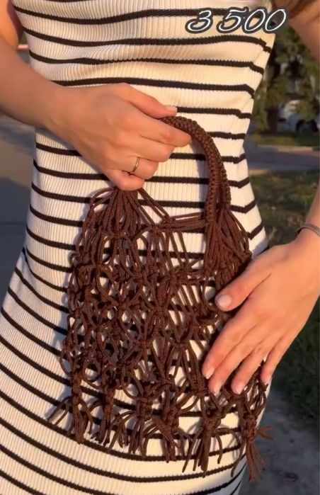 Вязаные сумки