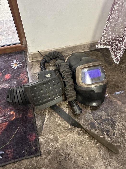 Masti cu acumulator universal si 3M si baterie rezerva si filtru si ge