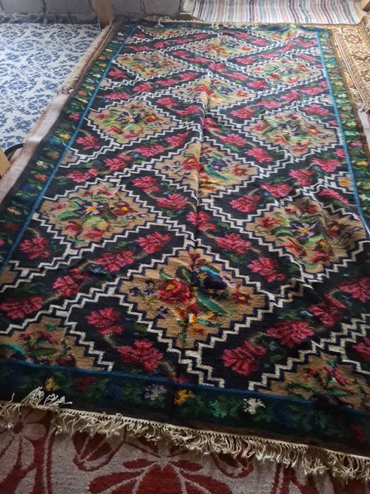 Covor lână lucrat manual