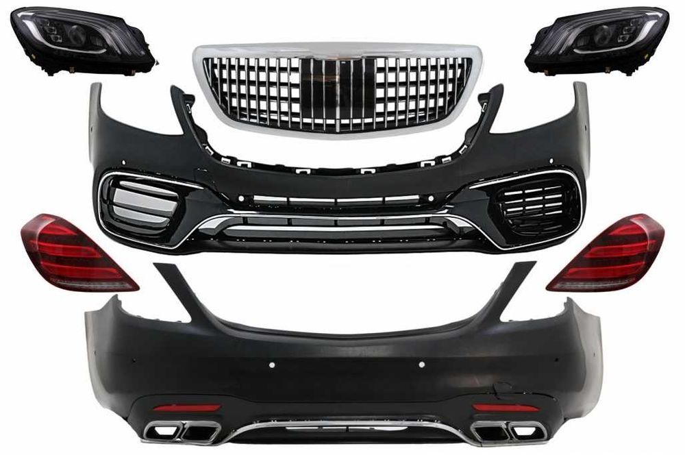 Pachet Exterior Mercedes S-Class W222 Facelift (2013-06.2017) S63 Look