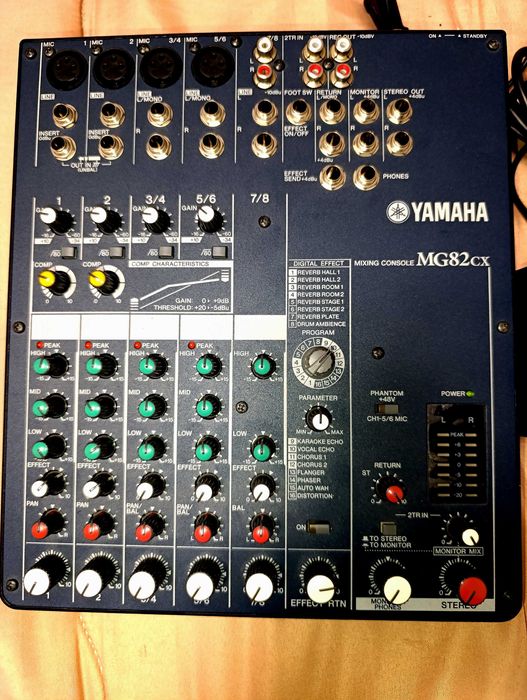 Смесителен пулт YamahaMG82cx